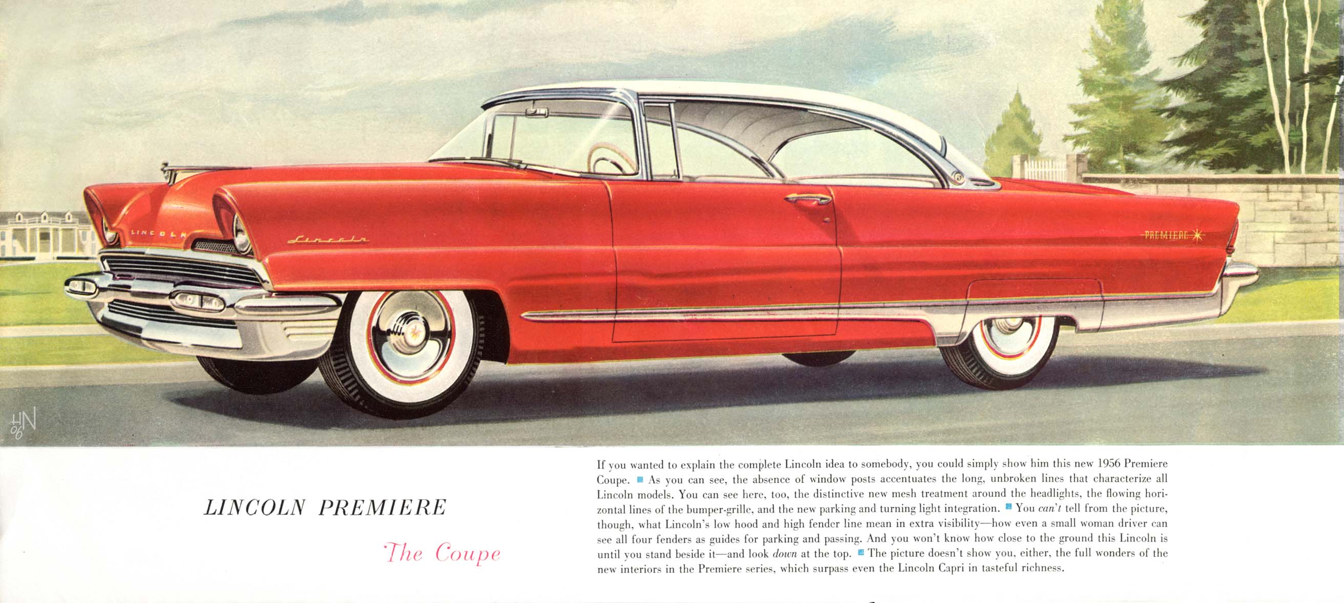 1956 Lincoln Brochure Page 8